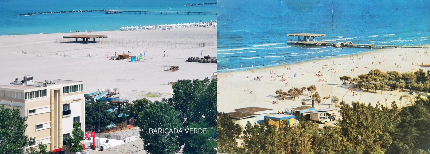 Mamaia - imagine din prezent și din trecut