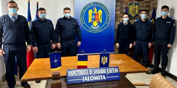 slobozia colegi noi la Jandarmeria Ialomita FOTO IJJ Ialomita