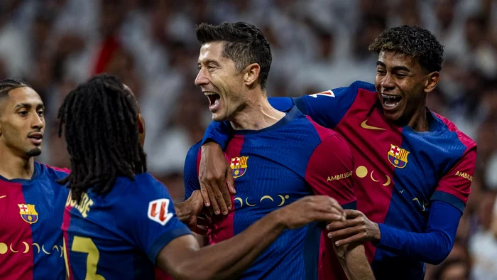 Bucuria catalanilor după golul lui Rafinha