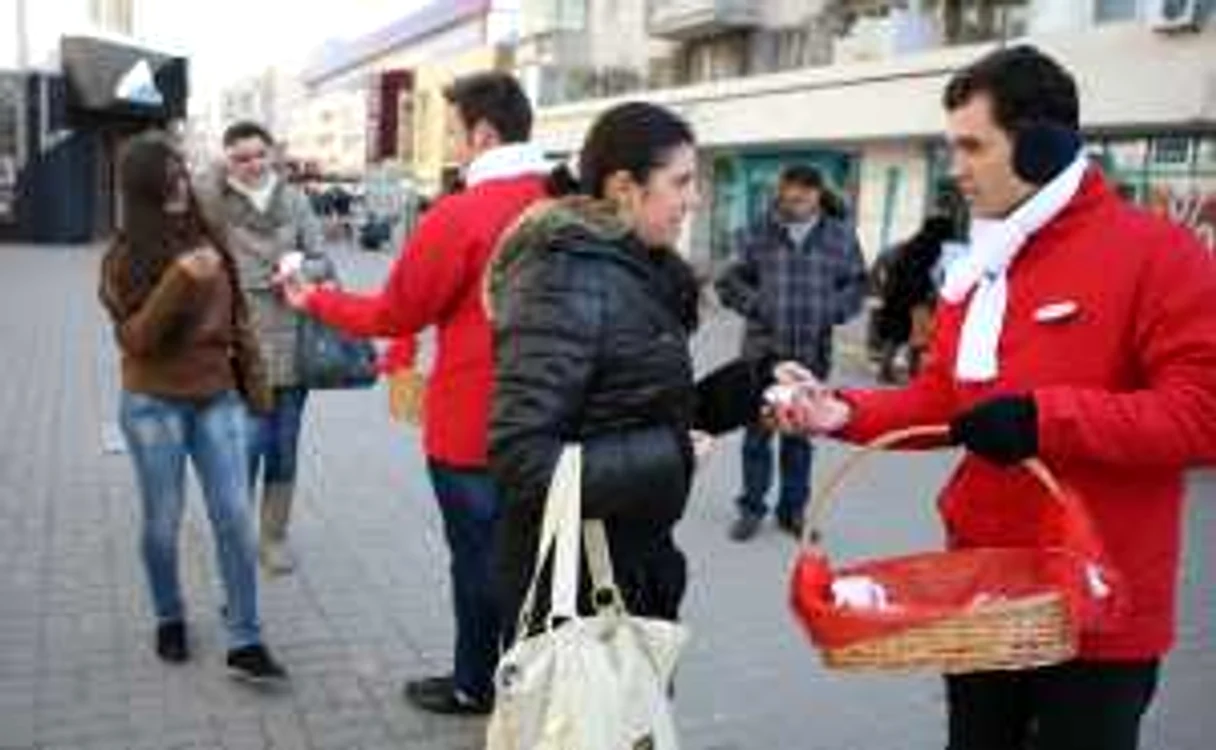 Mărţişoare dulci pentru doamne şi domnişoare