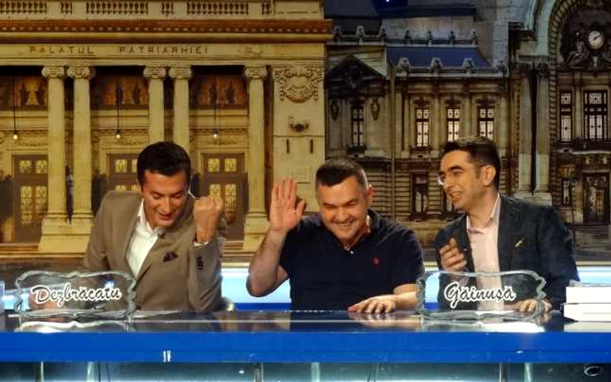 Doroftei le arată cârcotaşilor că are şi umor, nu numai forţă. FOTO Prima TV