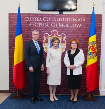 Majestatea Sa Margareta și Principele Radu la Curtea Constituțională de la Chișinău. FOTO: Daniel Angelescu, Casa Majestății Sale