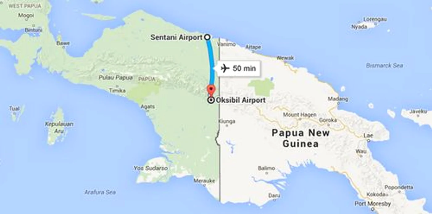 Harta după care echipele de intervenţie s-au ghidat în căutările avionului dispărut în Indonezia