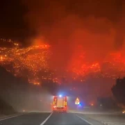 incendii de vegetatie in croatia foto x @Goran Majic png