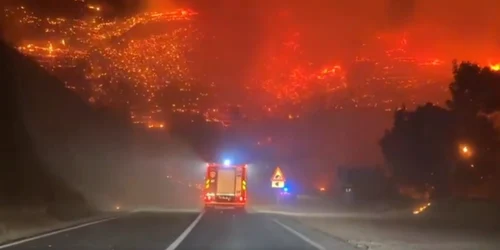 incendii de vegetatie in croatia foto x @Goran Majic png