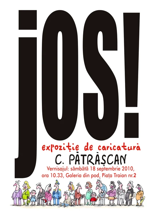 Costel Pătrăşcan, la una dintre expoziţii. FOTO: NICOLETA BUTNARU