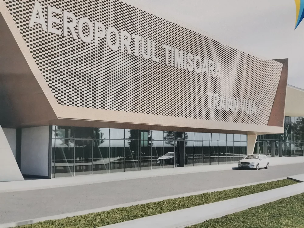 Așa va arăta noul terminal de la Aeroportul Timișoara SURSA Aeroport Traian Vuia