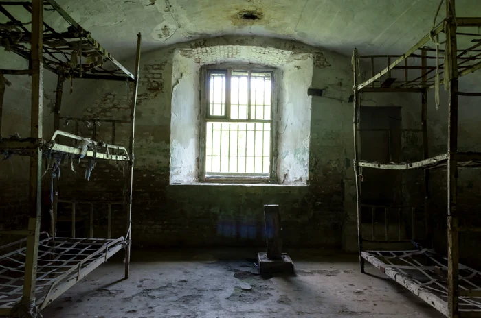 Celulă a Închisorii Militare Jilava (Fortul 13). FOTO: Wikipedia