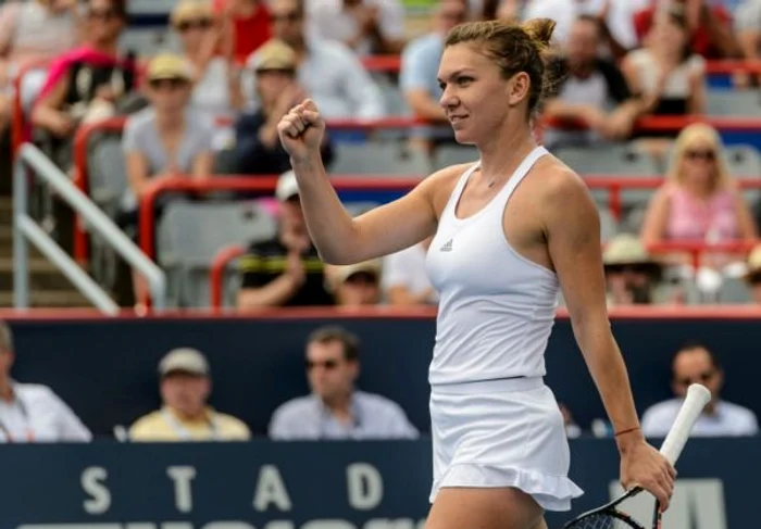 Simona Halep dupa o noua victorieFoto: GettyImages