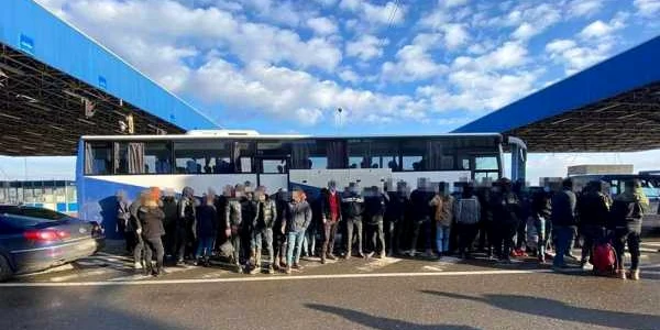Migranţi ilegal FOTO Poliţia de Frontieră