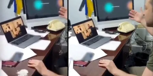 Video fals cu Zelenski