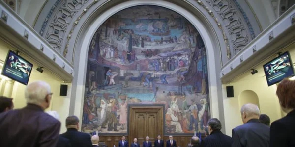 Intâlnirea de lucru a rectorilor şi preşedinţilor de senat din universităţile acreditate in Bucuresti miercuri 15 martie 2017 Inquam Photos / Octav Ganea