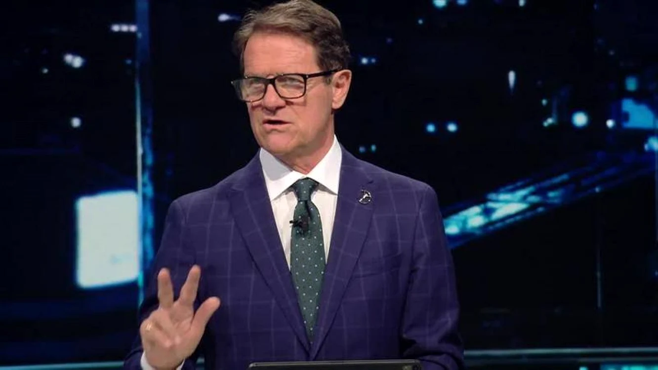 Fabio Capello, expert în fotbal. Captură TV