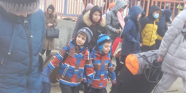 Imagini compleşitoare cu valul de refugiaţi din Ucraina 