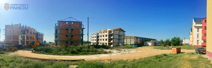 Locuinţe la Panciu FOTO: Primăria Panciu