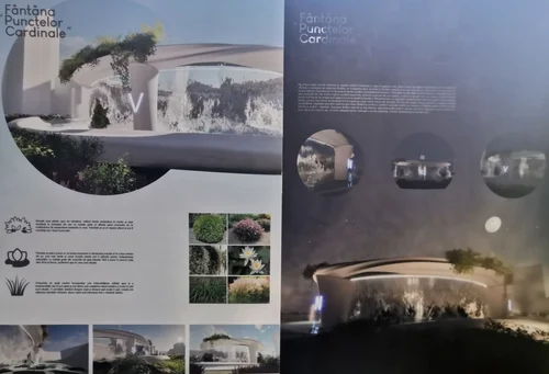 Proiecte futuriste pentru Fântâna cu Punctele Cardinale din Timişoara
