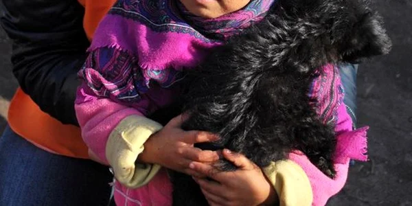 Fetiţă din tabăra de romi de la Eforie FOTO World Vision Constanţa