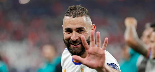 Karim Benzema merită din plin trofeul primit în 2022. FOTO: Arhiva Adevărul
