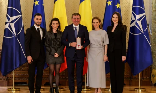 Familia luii Gică Hagi la Palatul Cotroceni  FOTO facebook webp
