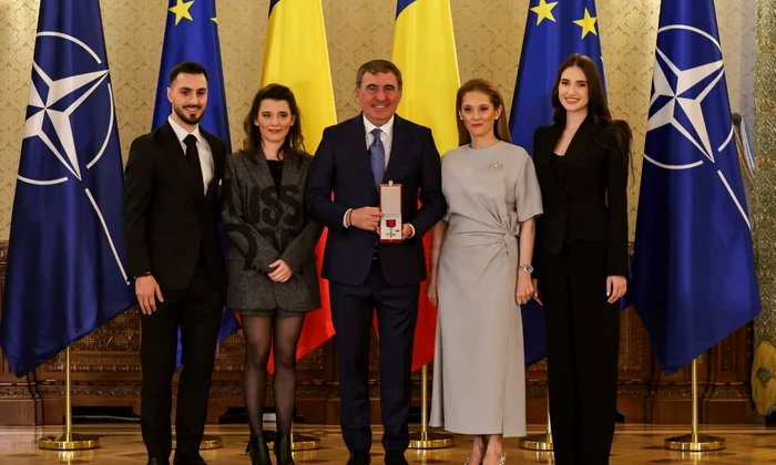 Familia luii Gică Hagi la Palatul Cotroceni  FOTO facebook webp
