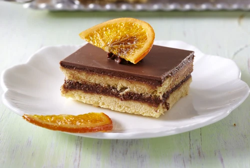 Orange chocolate slice jpeg