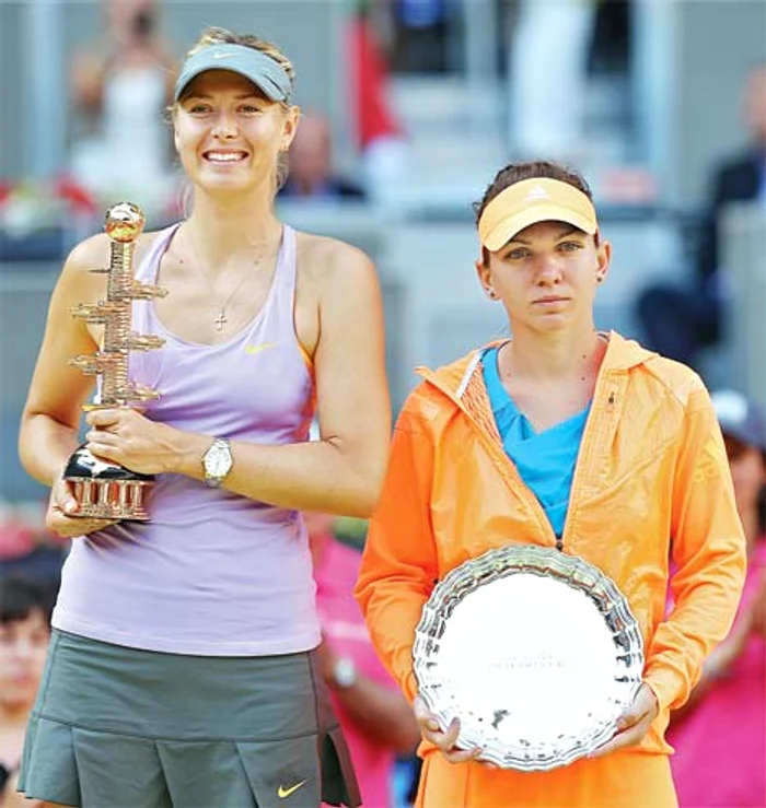 Şarapova şi Halep la festivitatea de premiere
