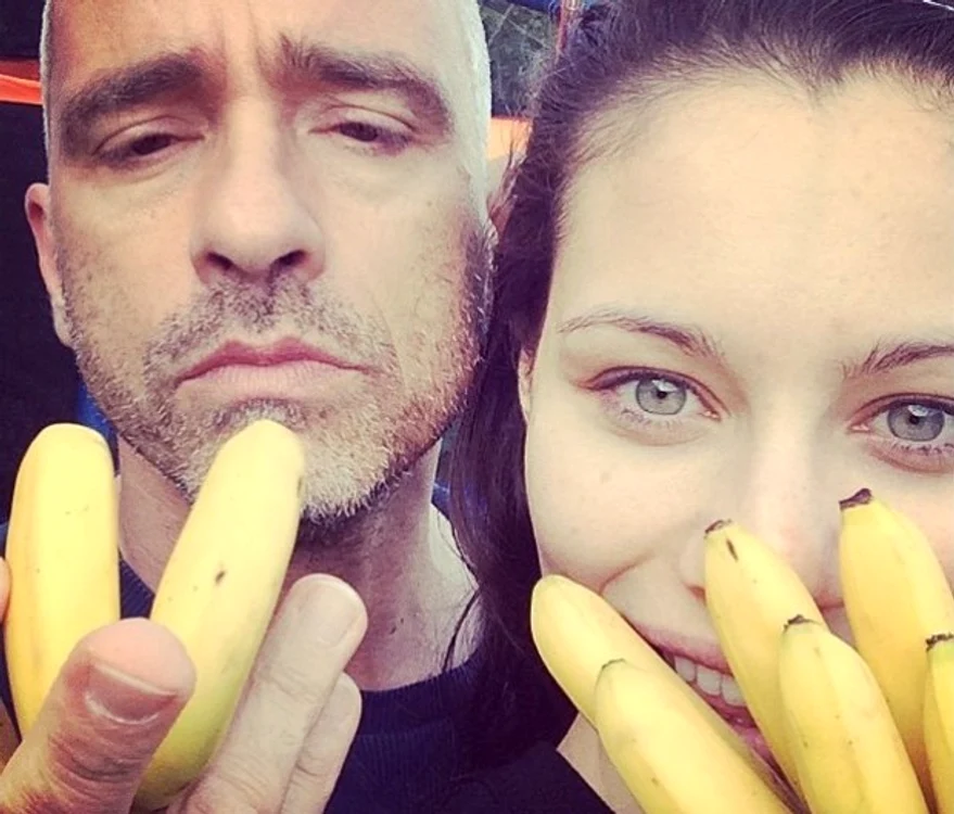 
    Eros Ramazzotti şi Marica Pellegrinelli  