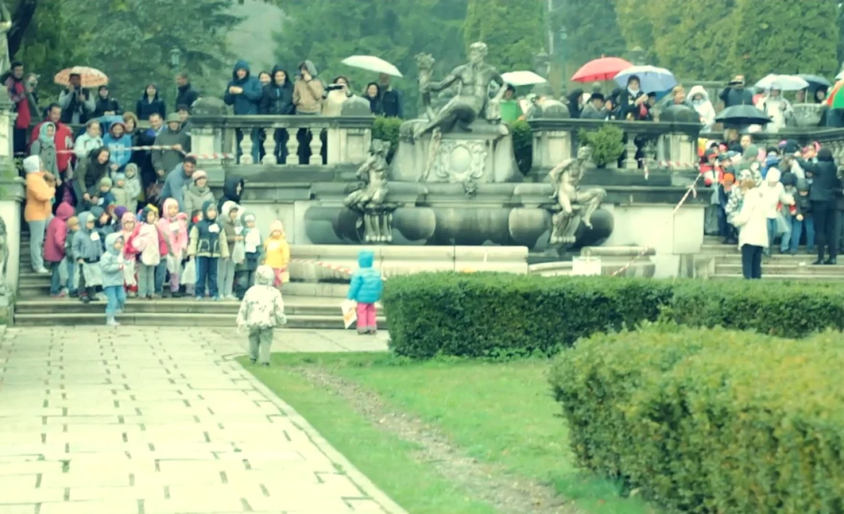 Vânătoarea de ouă a devenit tradiţie la Peleş. FOTO peles.ro