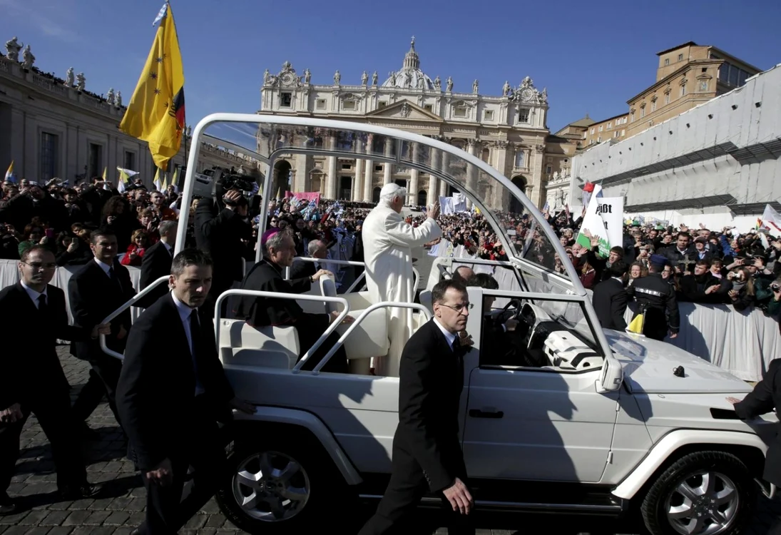 Ultima audienţă generală susţinută de Papa Benedict al XVI-lea FOTO Reuters