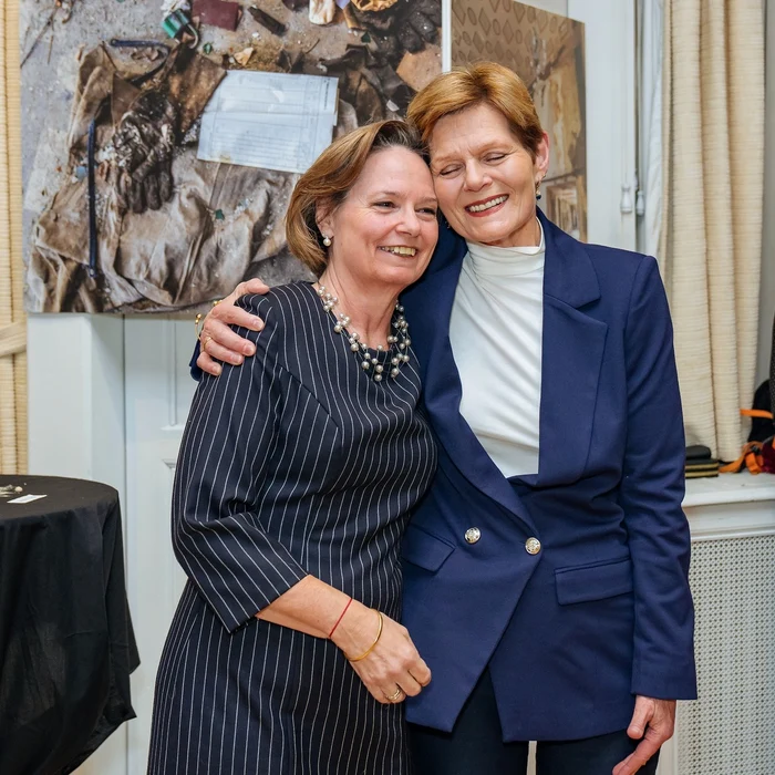 Principesa Elena, la expoziția fotografică a Principesei Sofia de la Londra. FOTO: Alex Coman