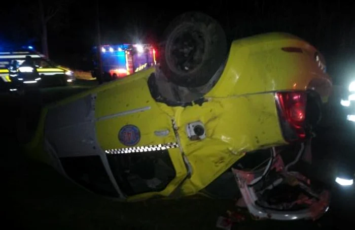 Şapte persoane au fost rănite în urma accidentului