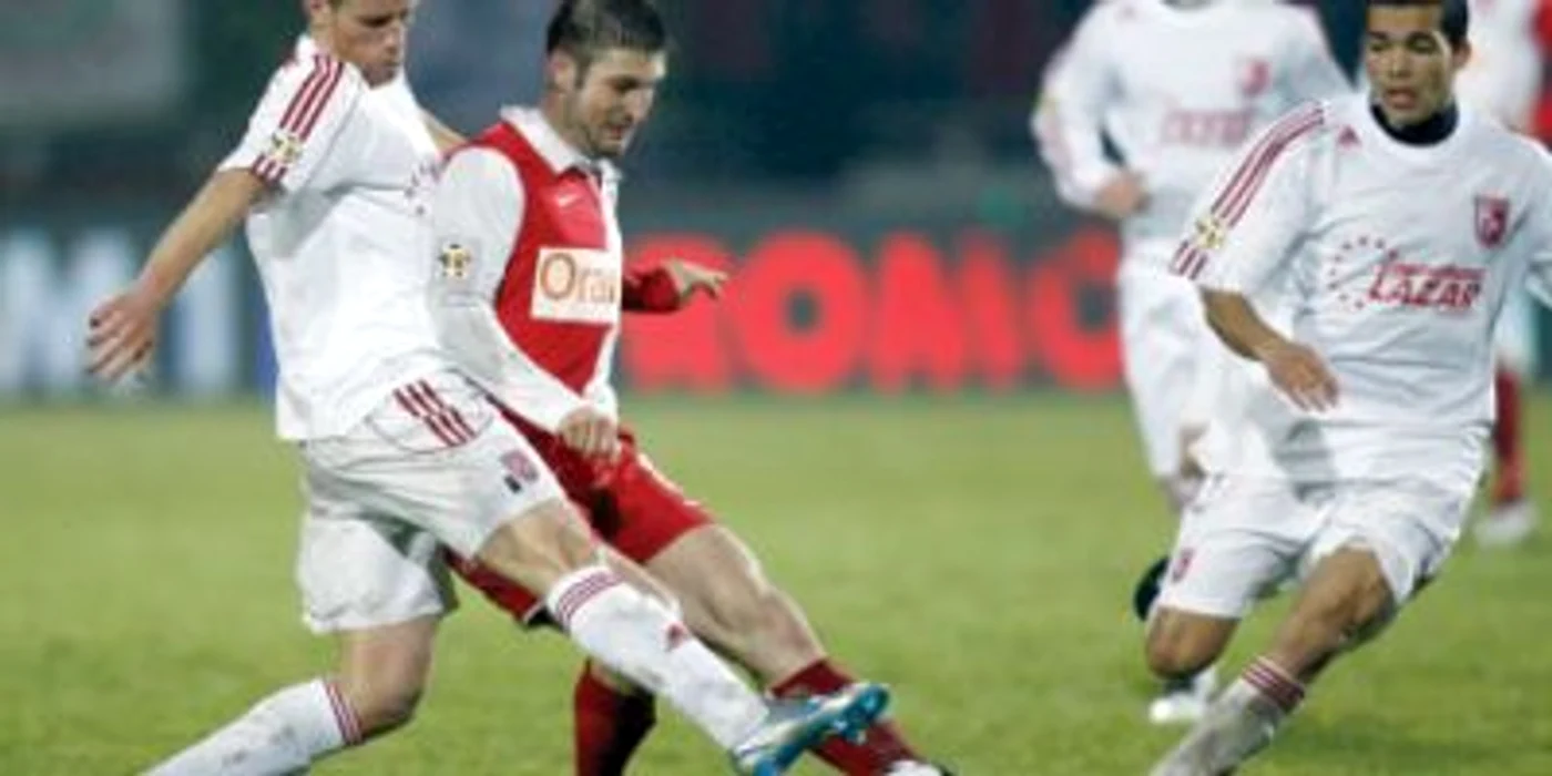 Andrei Cristea a fost din nou omul decisiv pentru Dinamo, golurile sale aducând victoria „câinilor“