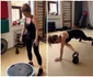 Diana Matei trage tare la sala