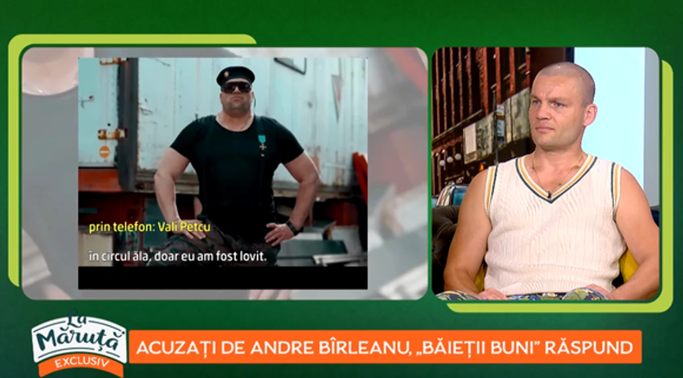 
    Andre Bîrleanu, invitat în emisiunea “ La Măruță” de la Pro TVfoto: captură PRO TV  