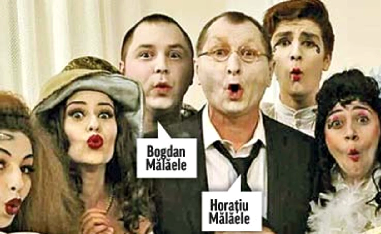 Horaţiu şi Bogdan joacă împreună în piese de teatru, dar şi în film