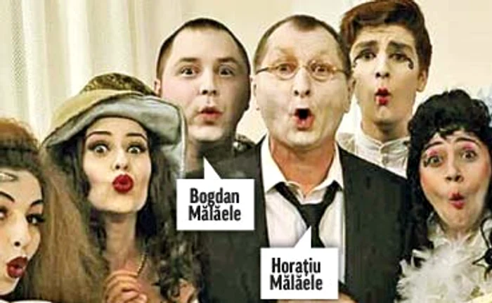 
    Horaţiu şi Bogdan joacă  împreună în piese de  teatru, dar şi în film  