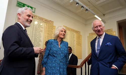 Regele Charles și Regina Camilla la Academia Regală de Artă Dramatică, GettyImages (4) jpg