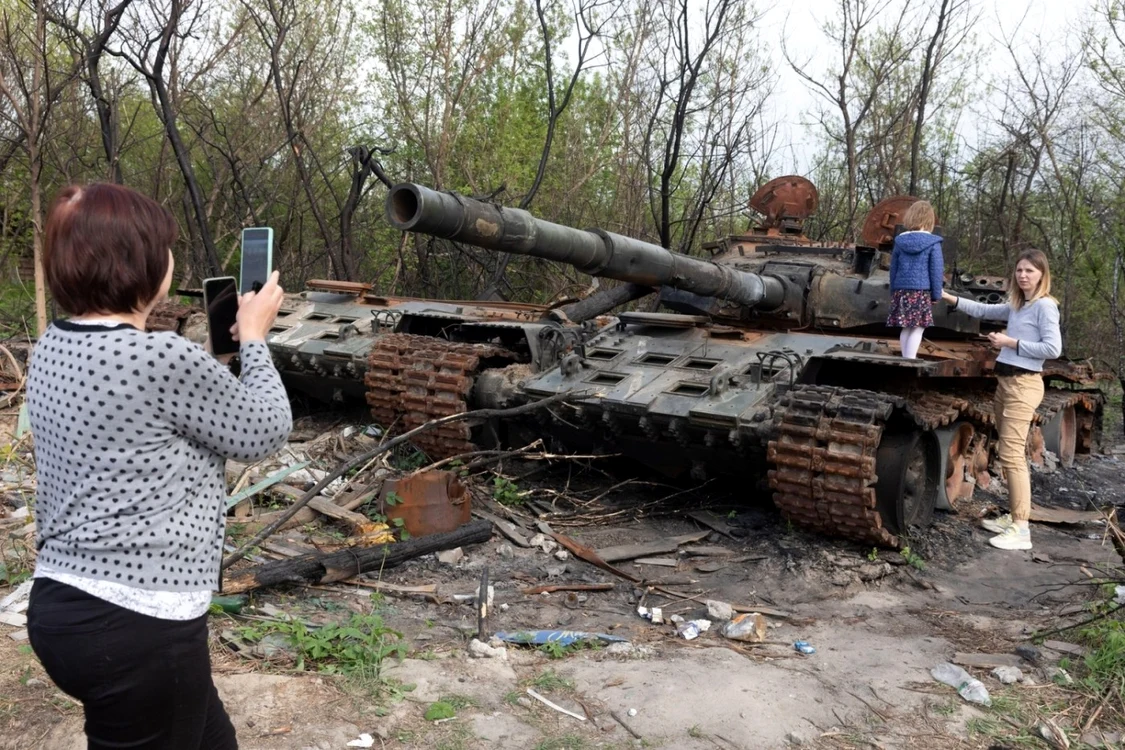 Rusia a pierdut cantităţi importante de tehnică de luptă în Ucraina FOTO Profimedia