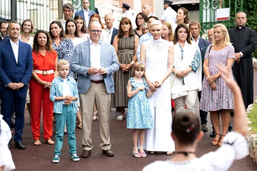 Prințesa Charlene și Albert picnic jpg