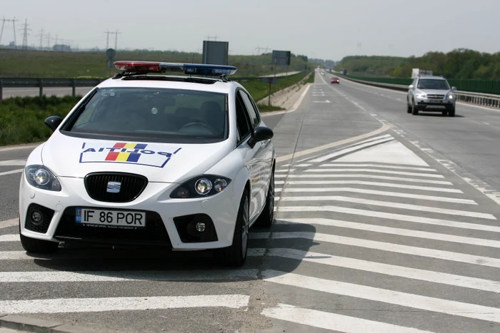 
    Polițiștii l-au prins imediat pe vitezoman   