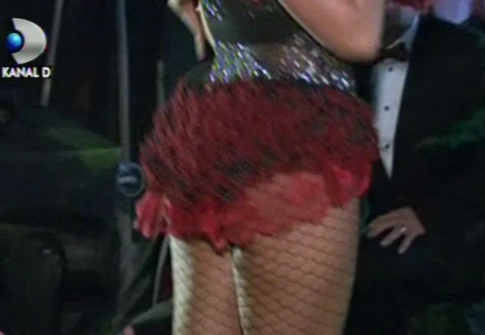 Anna Lesko este dezlănţuită (Foto: captură video Kanal D)