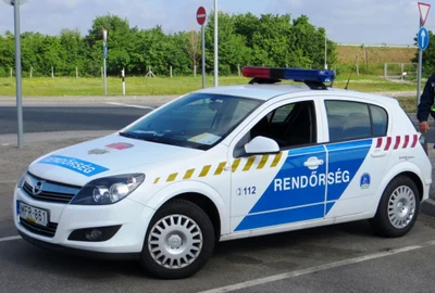 masina politie ungaria politie maghiara