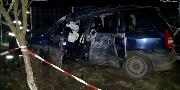 Accident rutier Giurgiu FOTO ISU Giurgiu