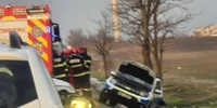 accident masina politie foto VoxxTV jpg