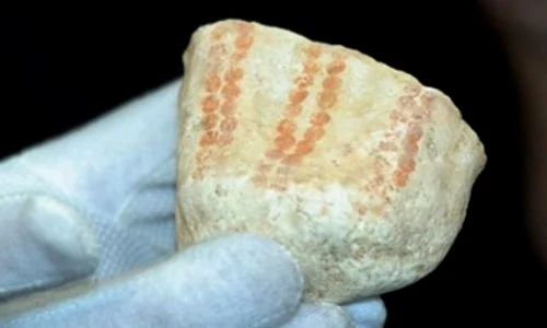 Cea mai veche pictură din Europa Centrală   descoperită în Germania jpeg