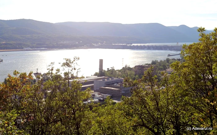 Porțile de fier, văzute de la Gura Văii. Foto: Daniel Guță