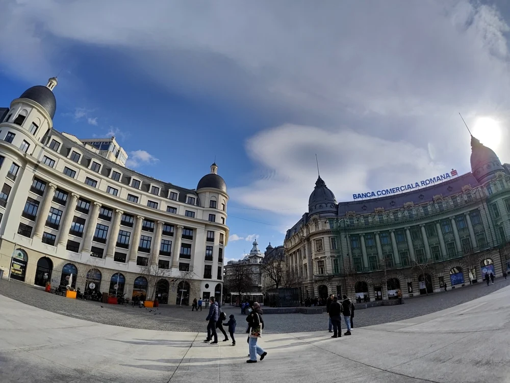 realme GT 2 Pro imagine fisheye ziua