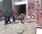 Incendiu la Hidrocentrala Turnu de pe Olt din Călimănești Foto ISU Vâlcea jpeg