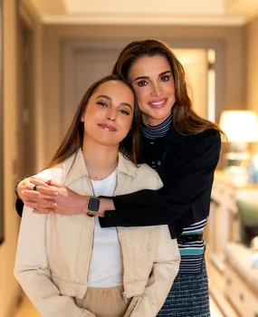 Prințesa Salma și Regina Rania