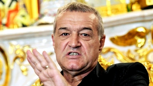 Gigi Becali ține parcă să demonstreze că e lipsit de echilibru, la fiecare apariție publică.